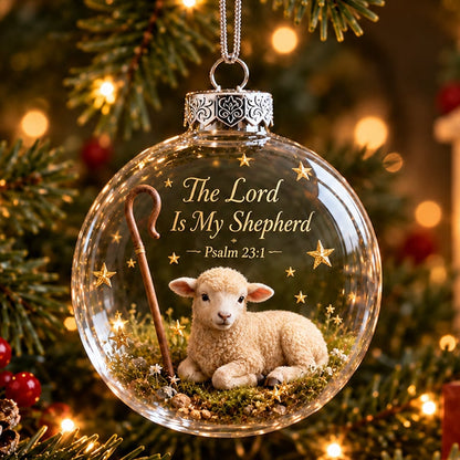 Psalms Scripture Christmas Ornament - A Beautiful Reminder of Faith