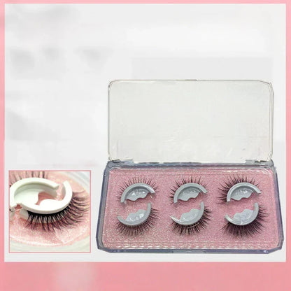 🥳2026 BESTSELLERS🥳💞50K+ SOLD!👁️✨Reusable self-adhesive false lashes – no glue needed; just press and go. Natural curl, reusable, and easy to remove. A real beauty essential! 💕🌸
