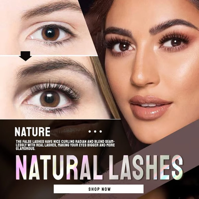 🥳2026 BESTSELLERS🥳💞50K+ SOLD!👁️✨Reusable self-adhesive false lashes – no glue needed; just press and go. Natural curl, reusable, and easy to remove. A real beauty essential! 💕🌸